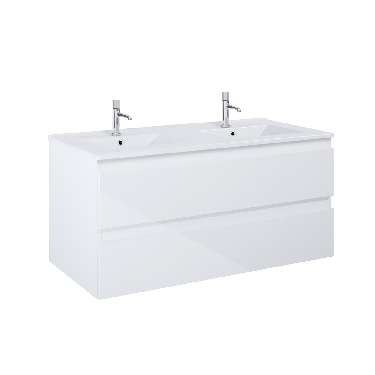 Set armadietto Oltens Vernal 60019000, lavabo Oltens Vernal 41209000