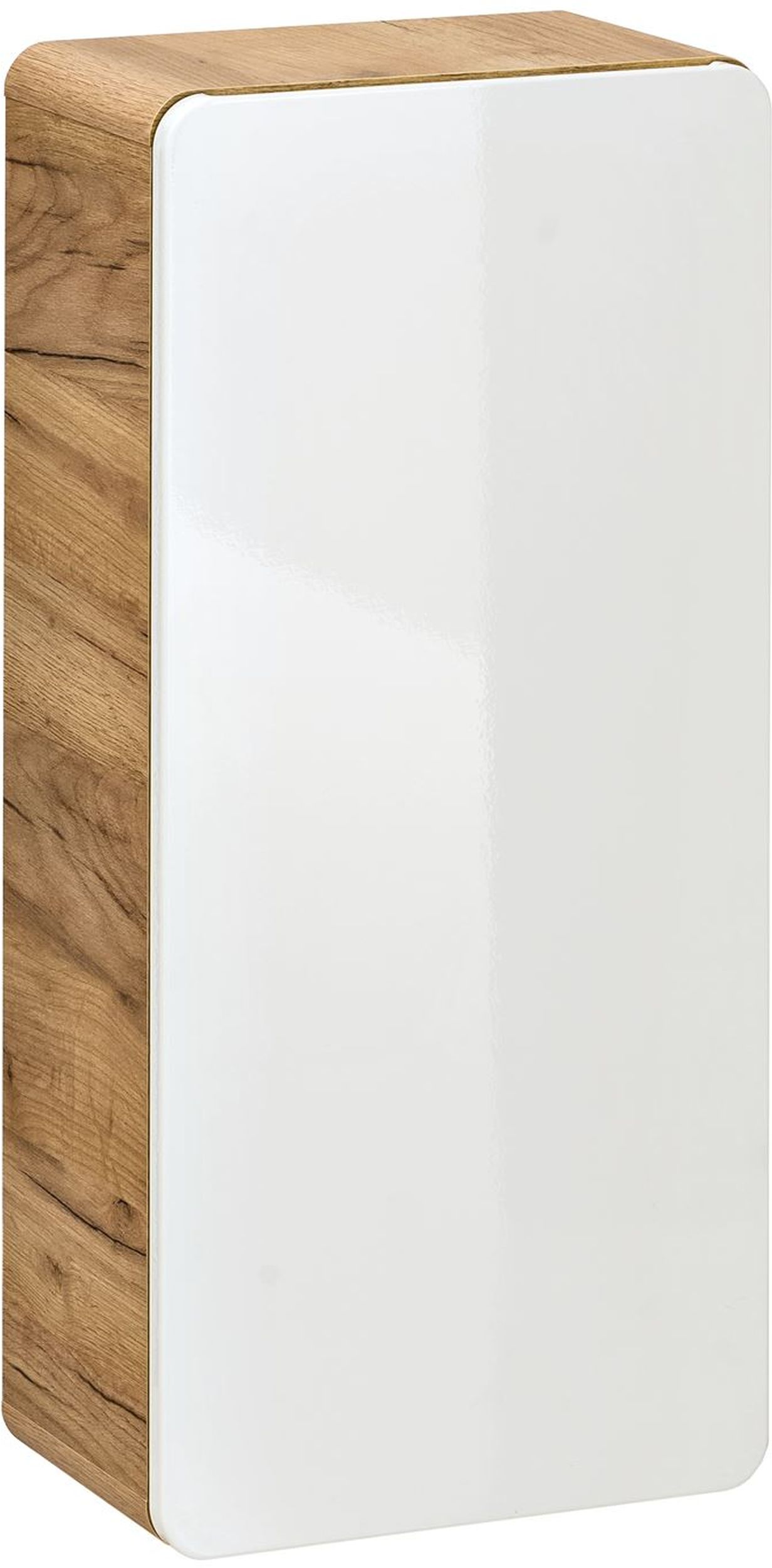 Comad Aruba White armadietto 35x22x75 cm laterale sospeso bianco -rovere ARUBAWHITE830FSC
