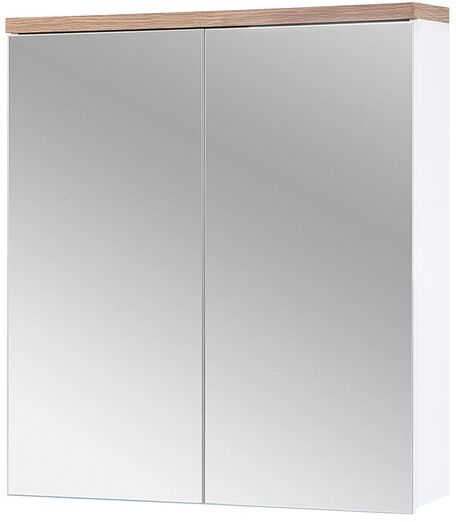 Comad Bali White armadietto 60x20x70 cm con specchio bianco BALI WHITE 840 FSC