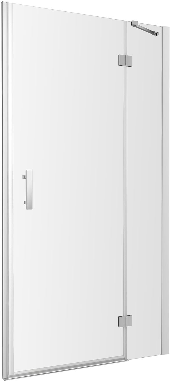 Omnires Manhattan porta doccia 110 cm a battente cromo lucida/vetro trasparente ADC11X-ACRTR
