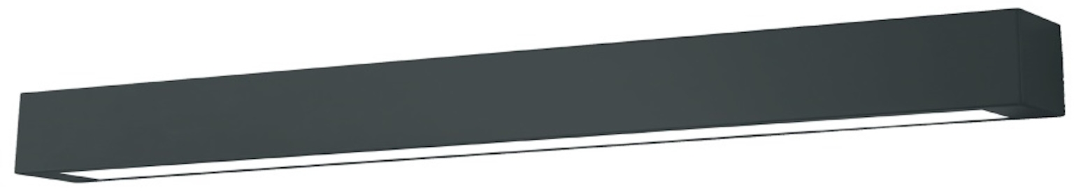 Light Prestige Ibros lampada da parete 1x18 W nero GS-LWA-18WBKCCT