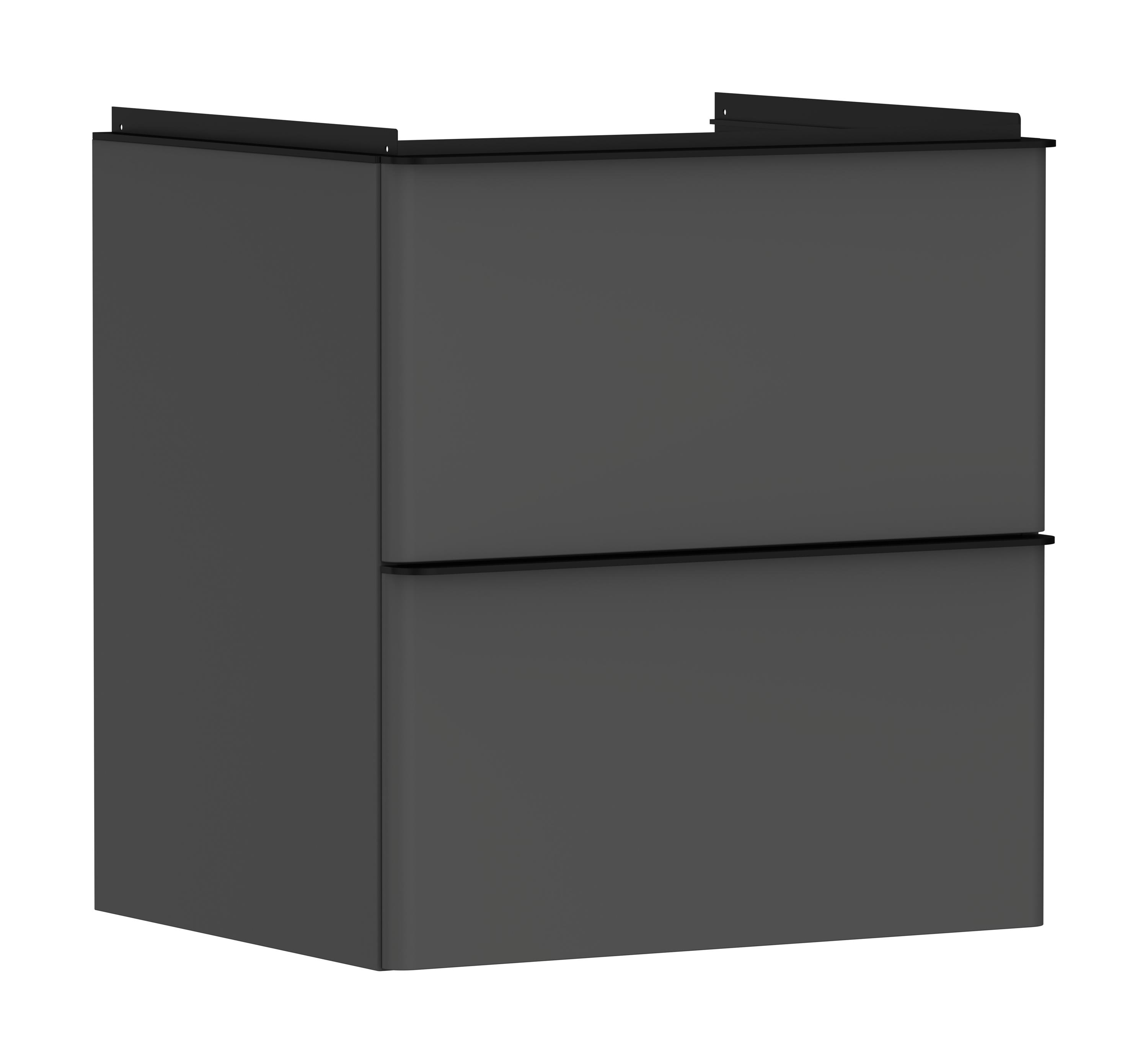 Hansgrohe Xelu Q armadietto 58x49.5x60.5 cm sottolavabo sospeso nero-grigio 54024670