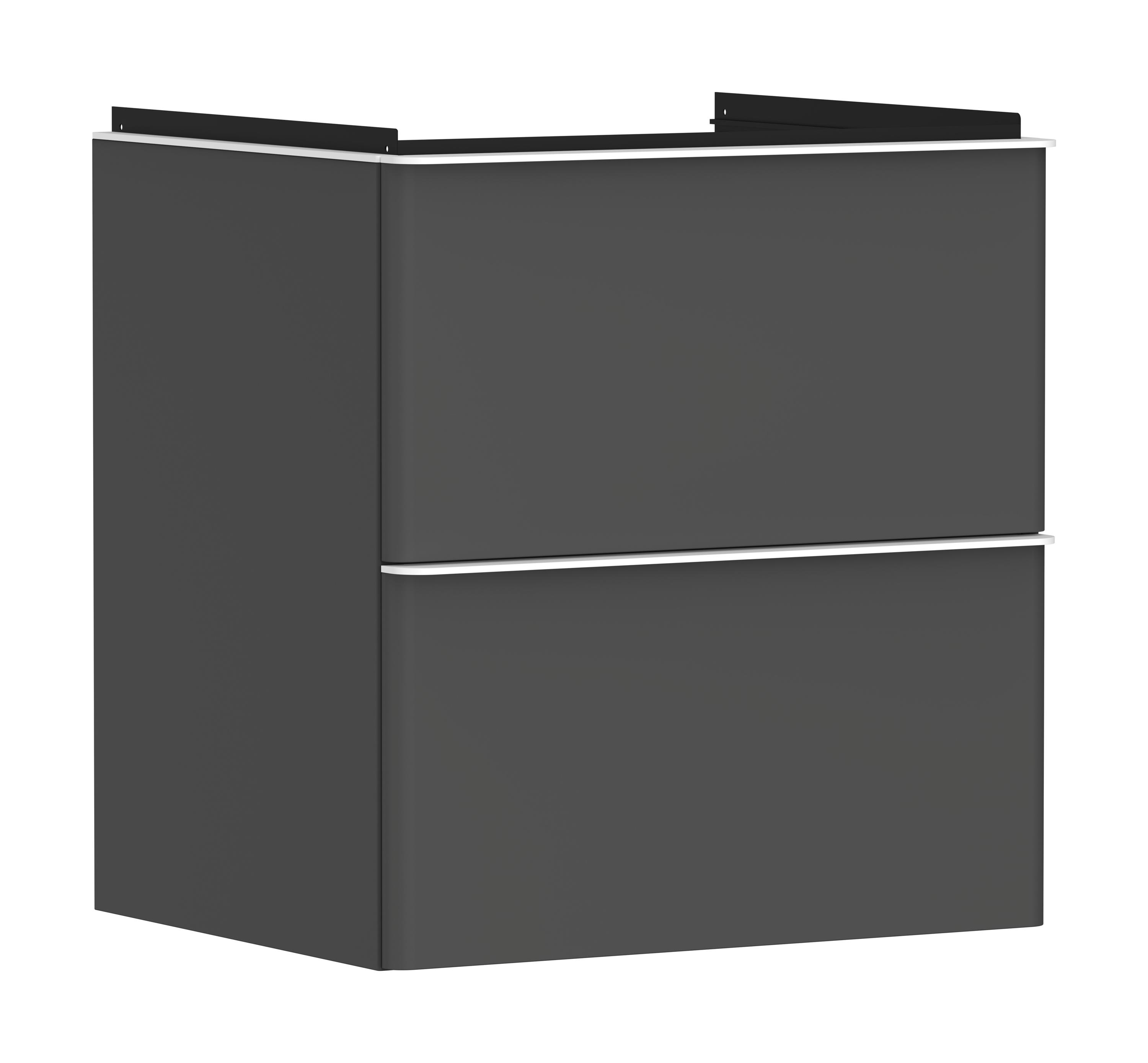 Hansgrohe Xelu Q armadietto 58x49.5x60.5 cm sottolavabo sospeso bianco -grigio 54024700