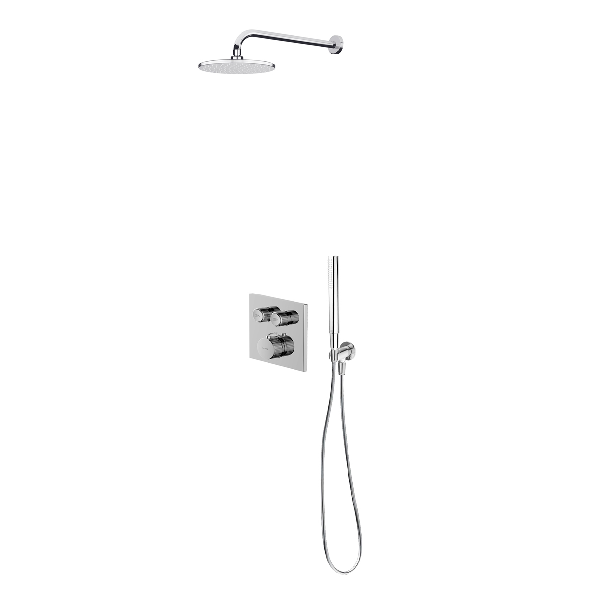 Set rubinetto per vasca e doccia Oltens Onega 34602100, soffione doccia Oltens Atran 37004100, 39400100, 37102100, 39304100, 37200100