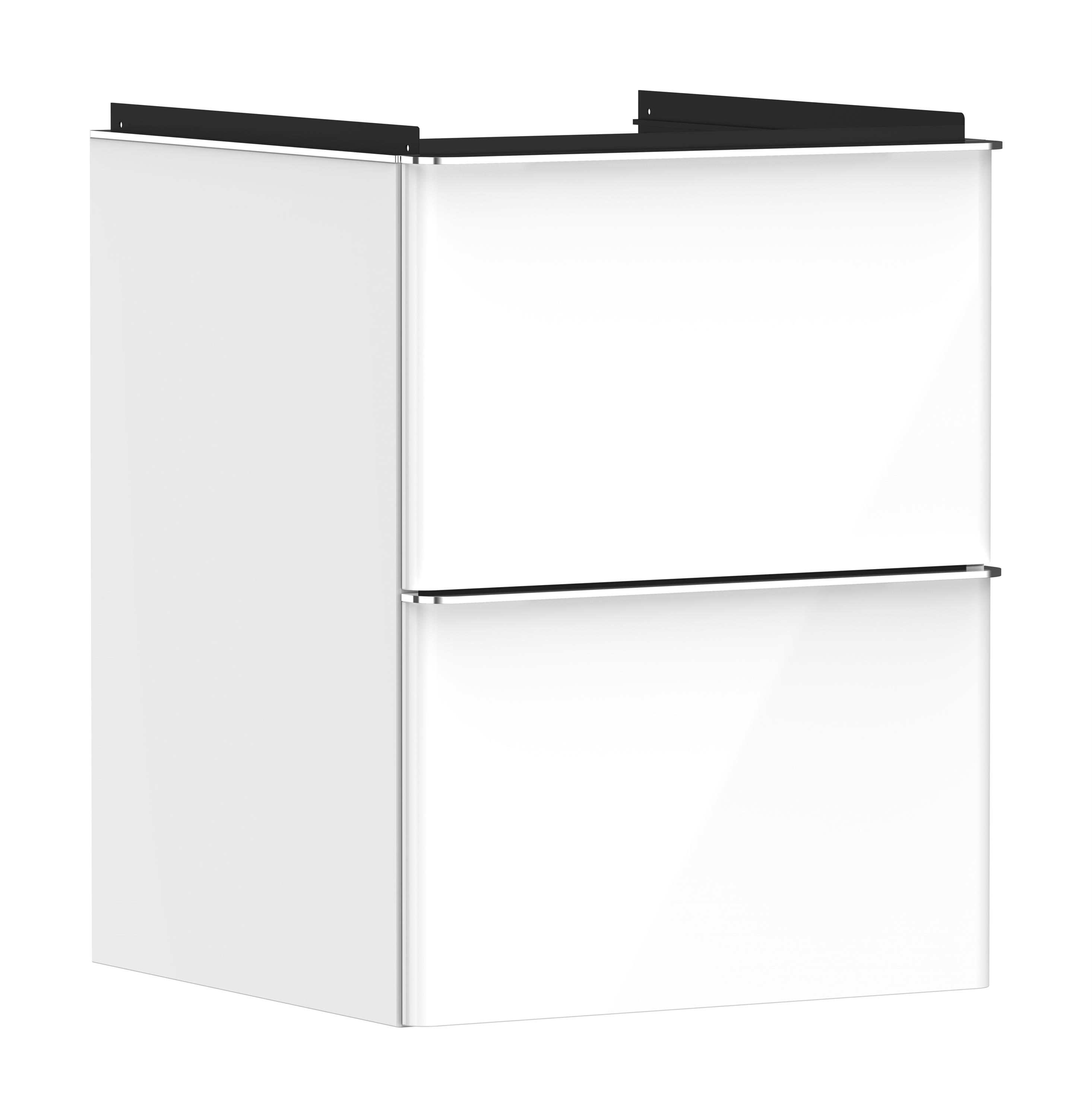 Hansgrohe Xelu Q armadietto 48x49.5x60.5 cm sottolavabo sospeso bianco -cromo 54019000