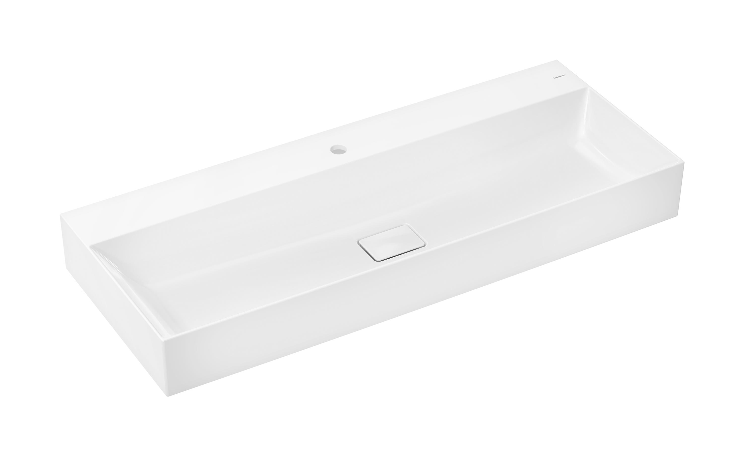Hansgrohe Xevolos E lavabo 120x48 cm rettangolare a parete-da mobile bianco 61112450