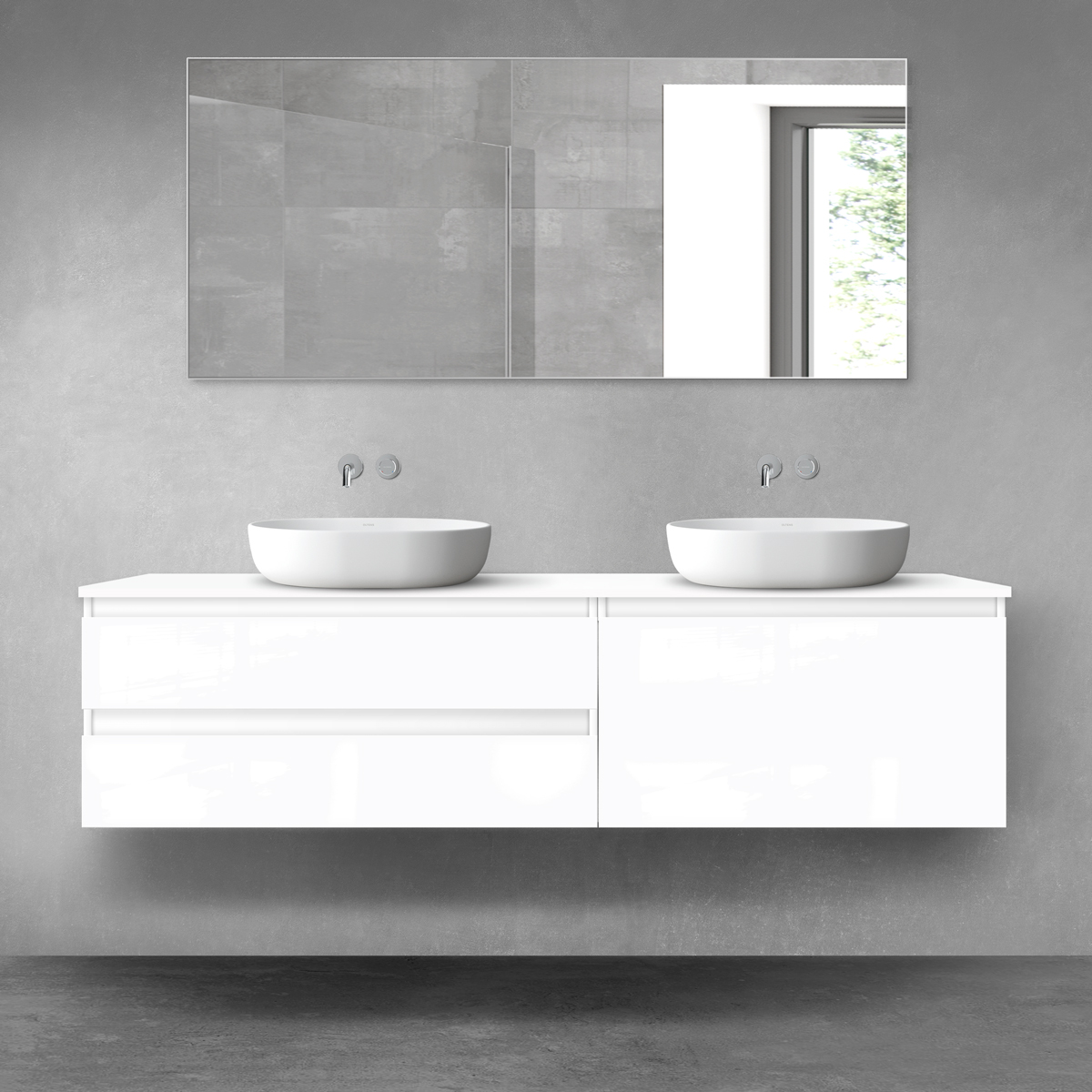 Set armadietto Oltens Vernal 60004000, armadietto Oltens Vernal 60014000, 63009000