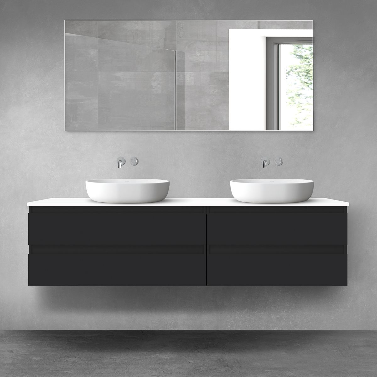 Set armadietto Oltens Vernal 60002300, armadietto Oltens Vernal 60001300, 63009000