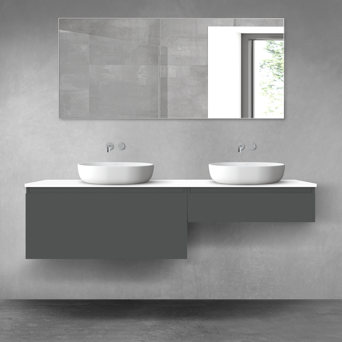 Set armadietto Oltens Vernal 60015400, armadietto Oltens Vernal 60010400, 63009000