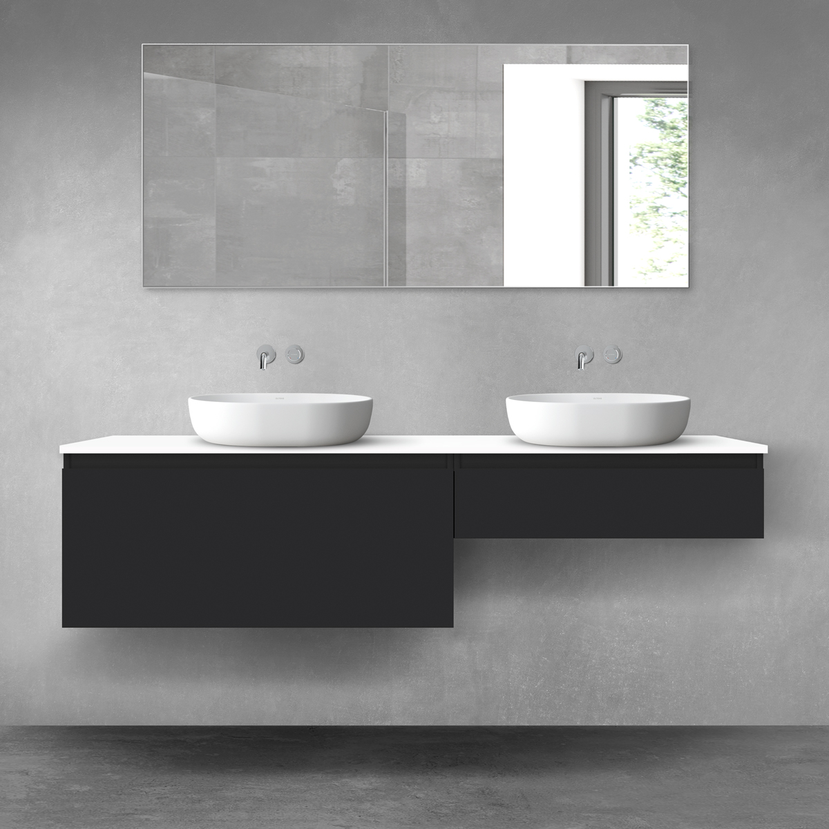 Set armadietto Oltens Vernal 60015300, armadietto Oltens Vernal 60010300, 63009000