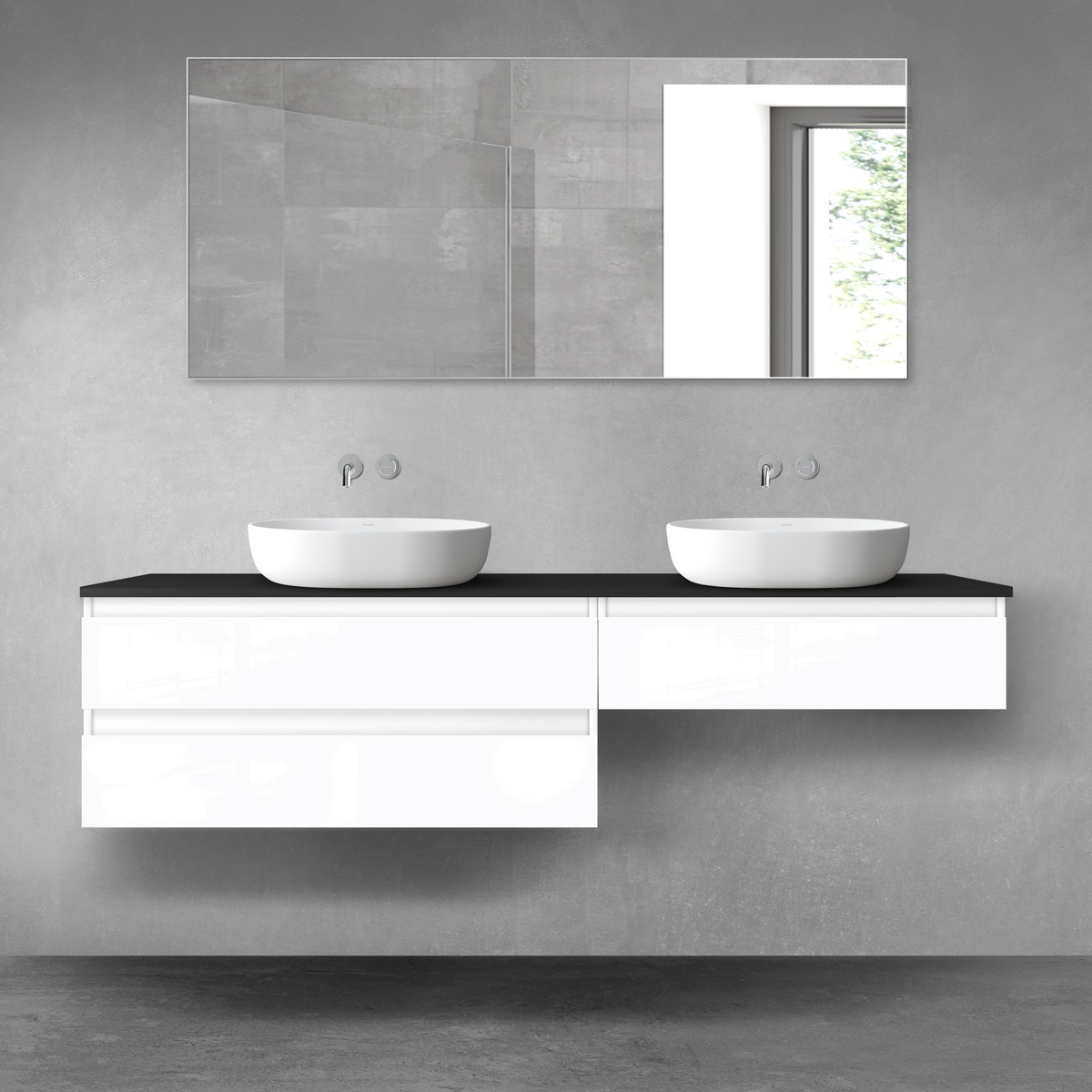 Set armadietto Oltens Vernal 60004000, armadietto Oltens Vernal 60010000, 63009300