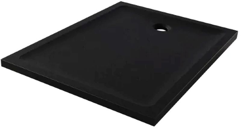 New Trendy Mild Stone piatto doccia rettangolare 160x80 cm nero B-0595