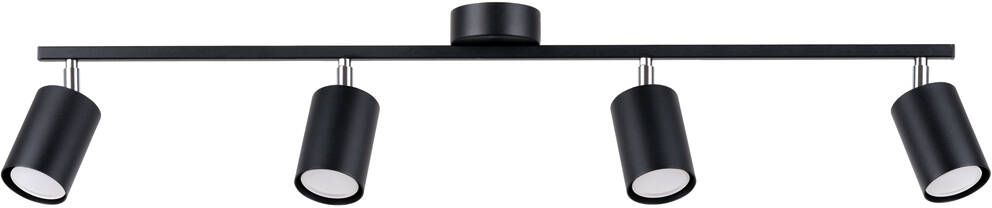 Sollux Lighting Lemmi lampada da soffitto 4x10 W nero SL.1168