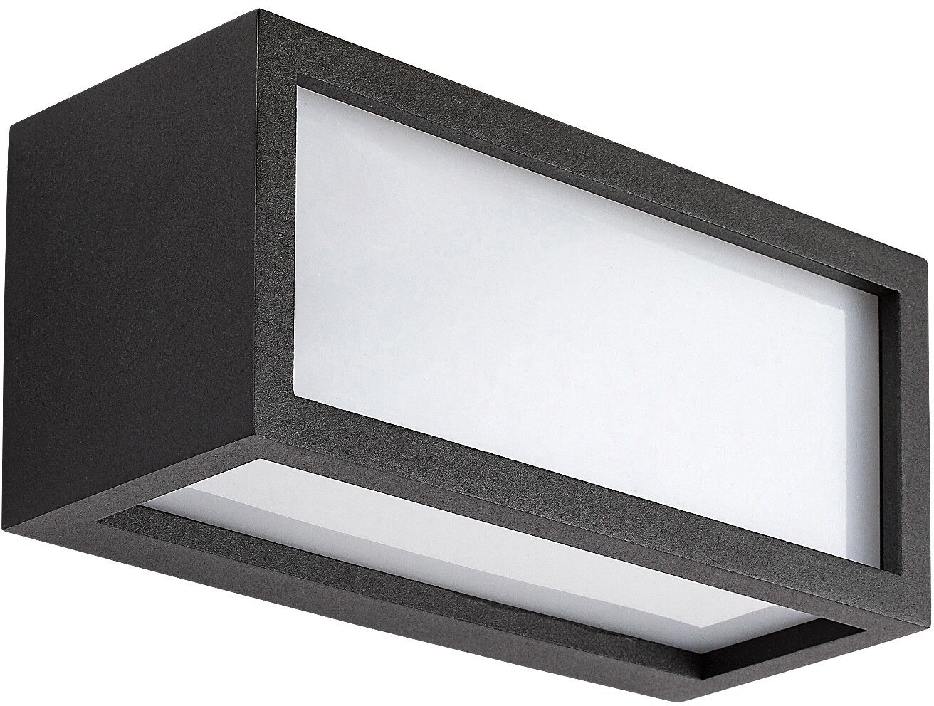 Rabalux Lublin lampada da parete per esterni 1x10 W nero 77099