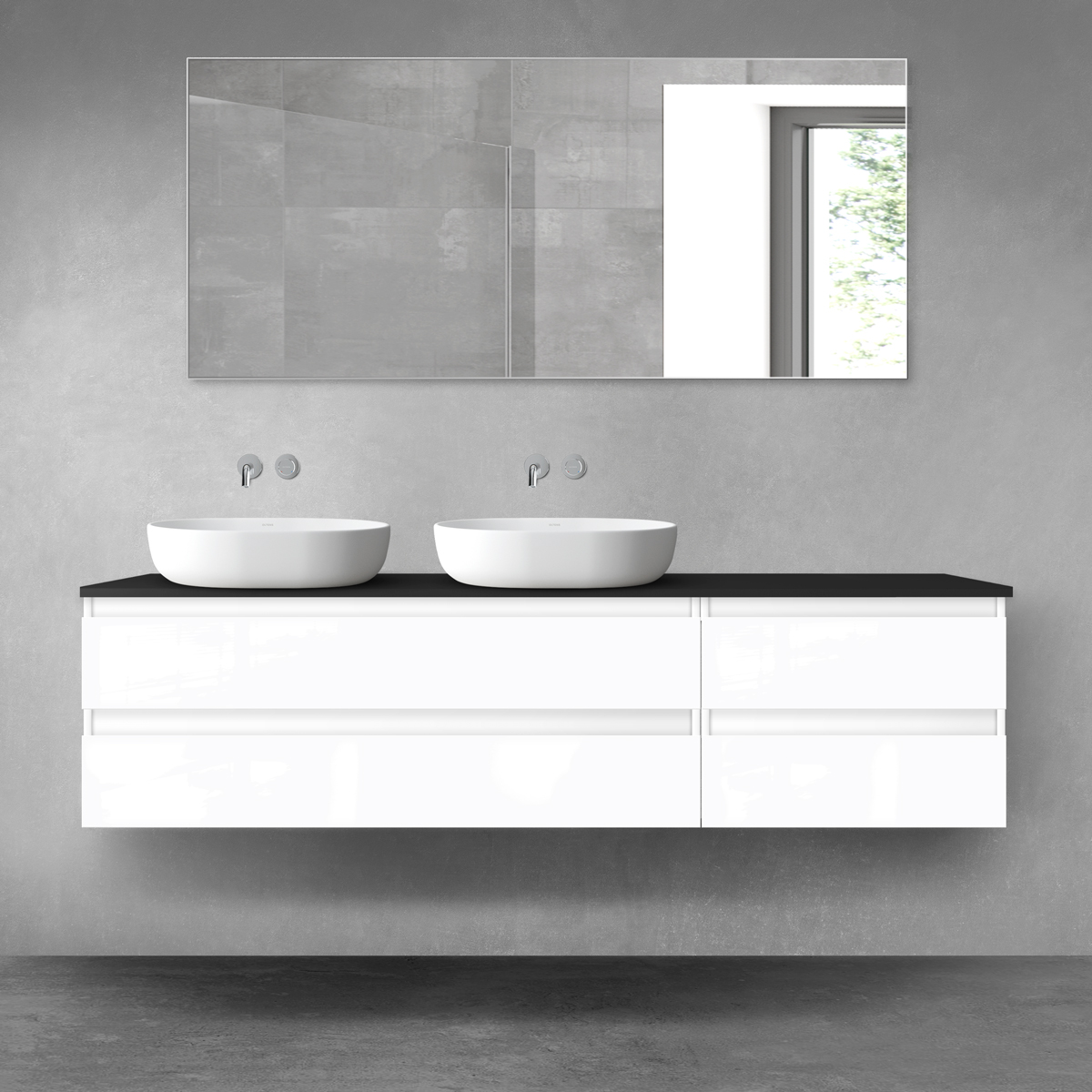 Set armadietto Oltens Vernal 60019000, armadietto Oltens Vernal 60002000, 63009300