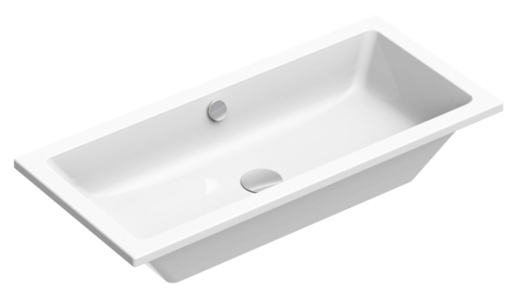 Catalano Zero lavabo 80x37 cm rettangolare da incasso-sottopiano bianco 0124810001