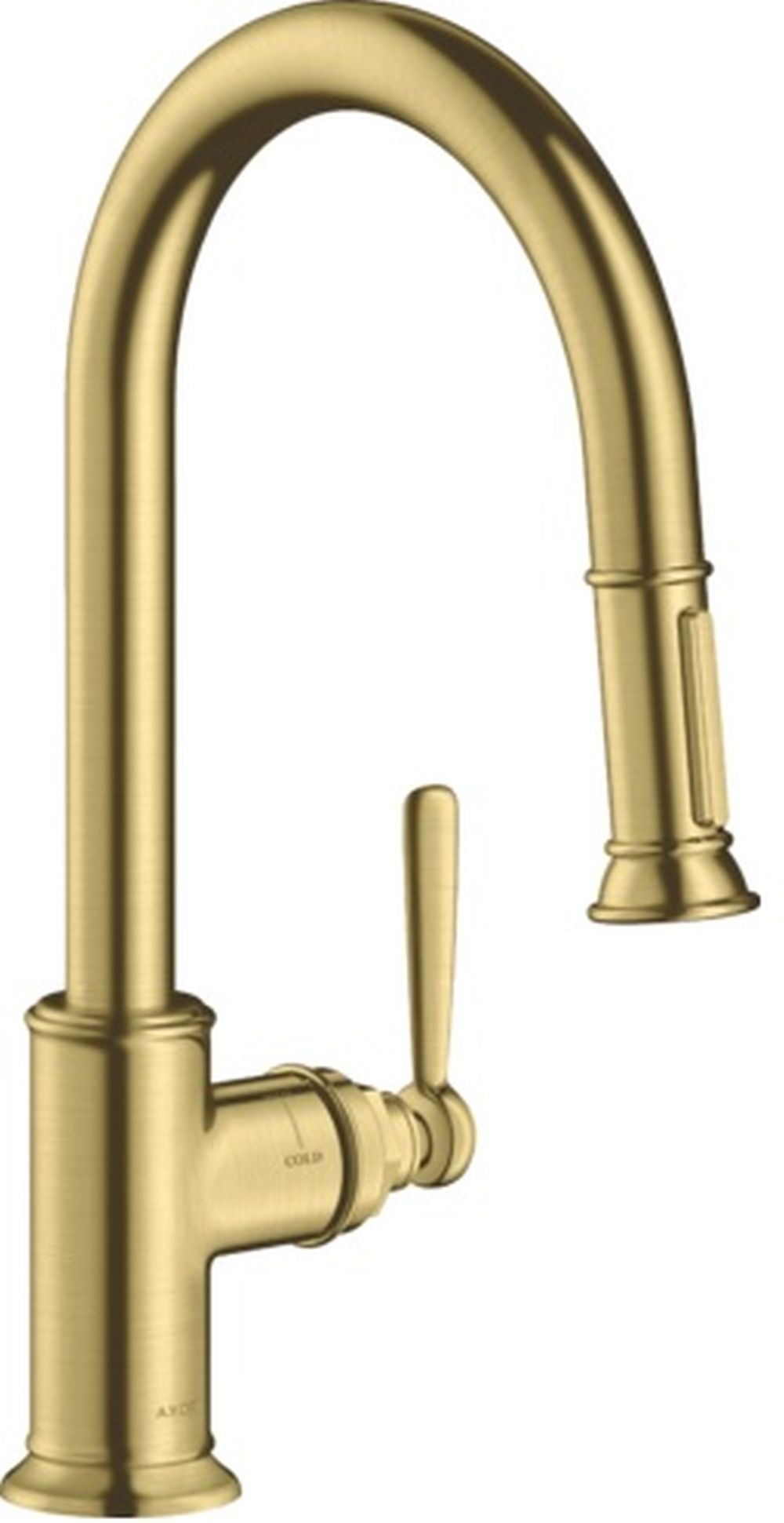 Axor Montreux rubinetto da cucina verticale ottone 16581950