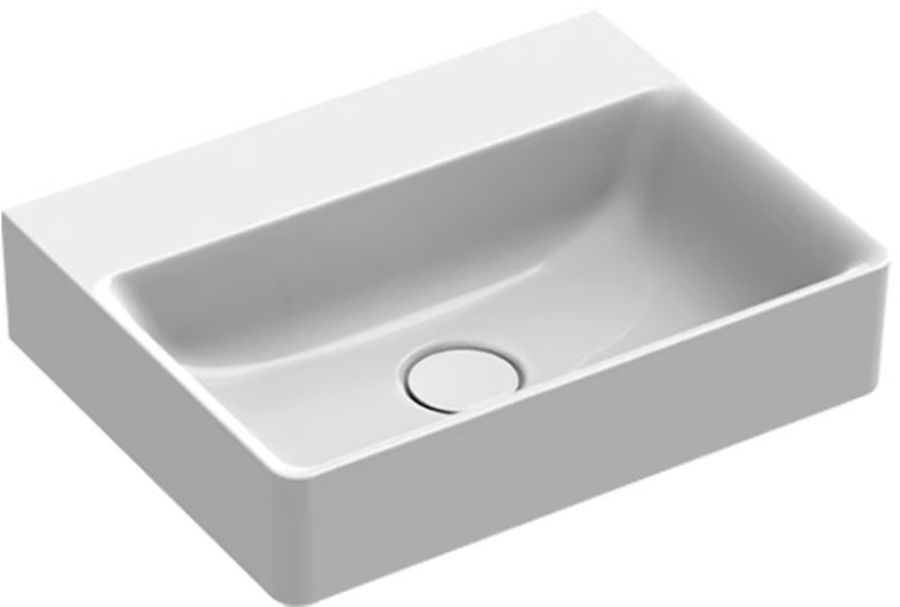 Catalano Green lavabo 45x35 cm rettangolare a parete-da appoggio bianco 0420450001