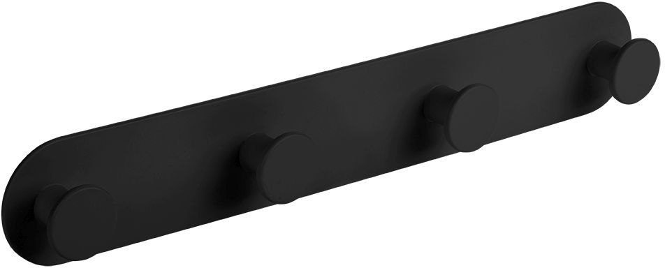 Laveo Miri portasciugamani nero ALM714S