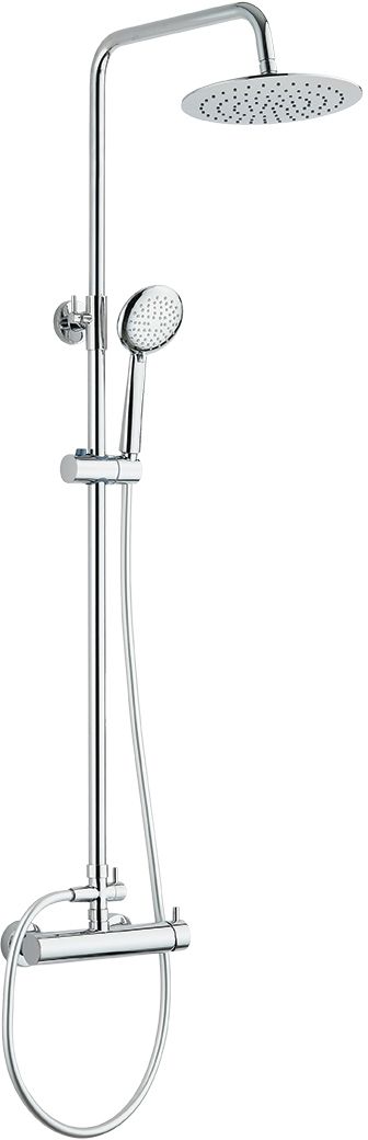 Kuchinox Nortes set doccia a parete con soffione cromo PKN00OB