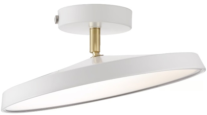 Nordlux Kaito lampada da soffitto 1x15 W bianco 2320546001