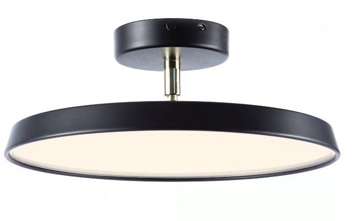 Nordlux Kaito lampada da soffitto 1x15 W nero 2320546003