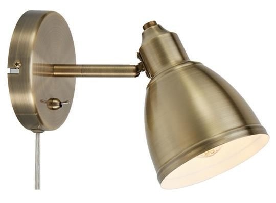 Markslöjd Story lampada da parete 1x40 W ottone 108714