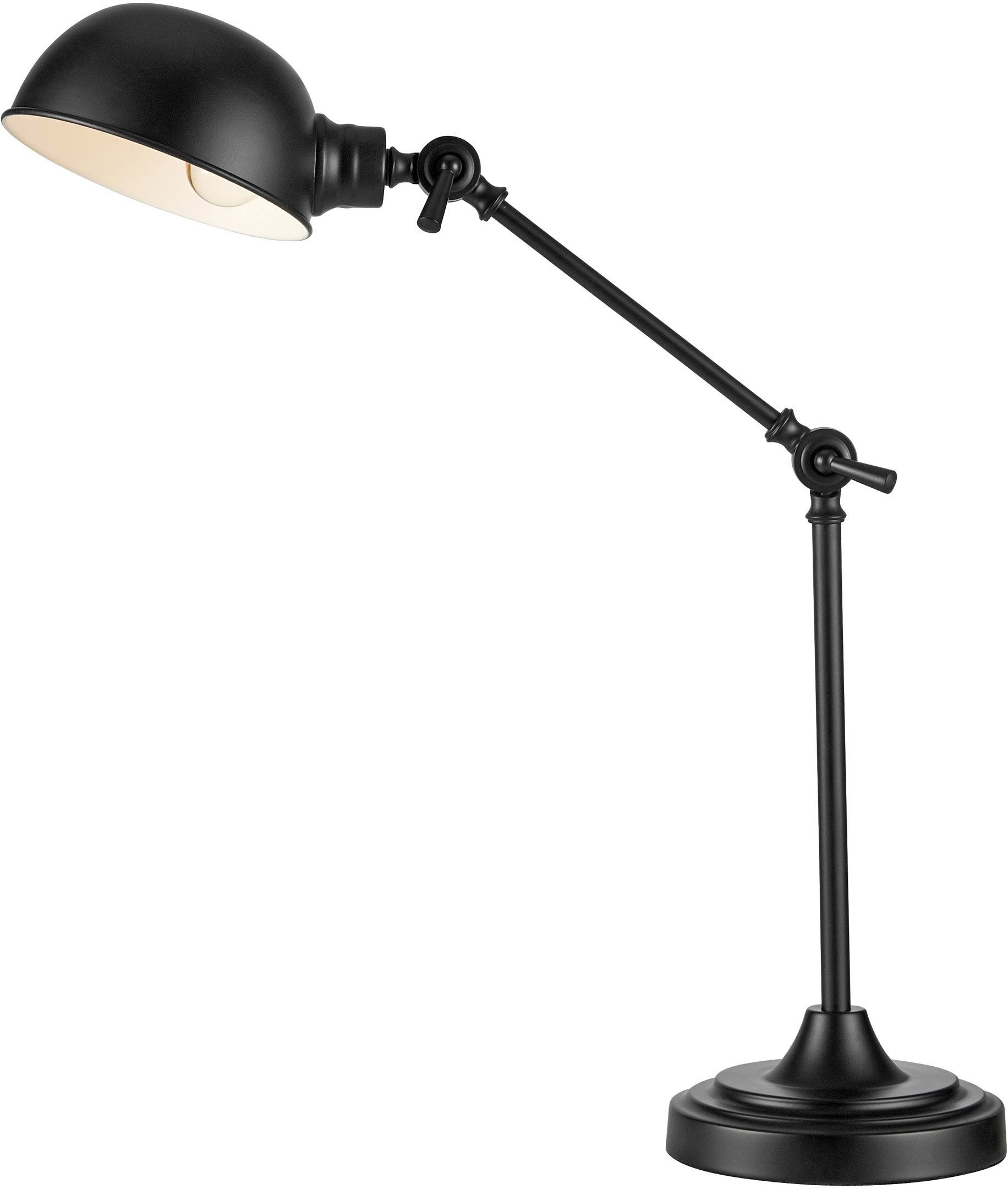 Markslöjd Portland lampada da scrivania 1x40 W nero 108584
