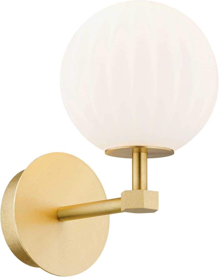 Argon Paloma lampada da parete 1x7 W bianco-ottone 8502
