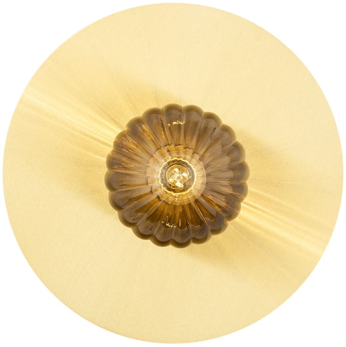 Argon Paloma lampada da parete 1x7 W ottone-fumé 8509