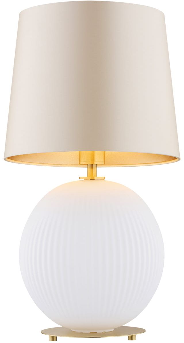 Argon Hamilton lampada da tavolo 1x15 W bianco-beige 8544