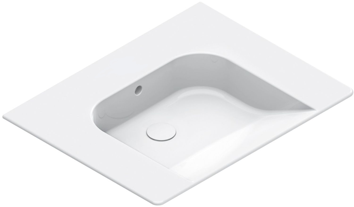Catalano Comfort lavabo 70x55 cm rettangolare a parete bianco 0920700001