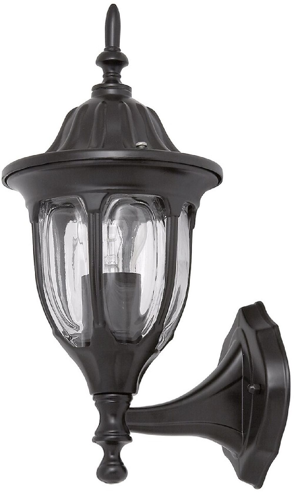 Rabalux Milano lampada da parete per esterni 1x60 W nero 8342
