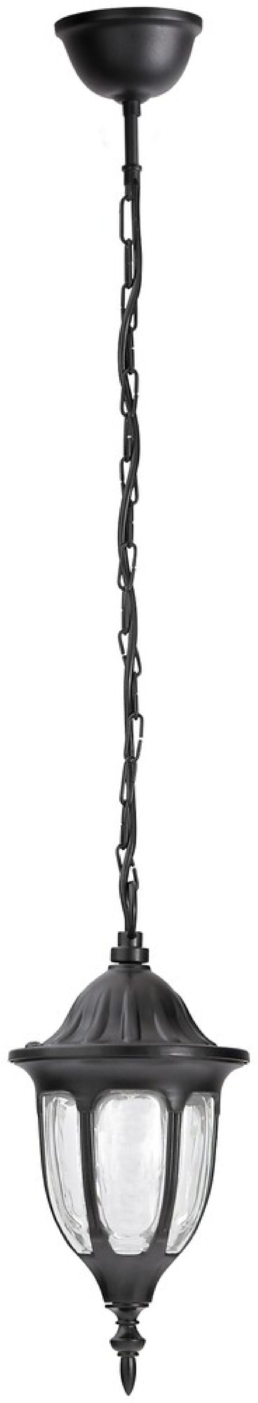 Rabalux Milano lampada sospesa per esterni 1x60 W nero 8344