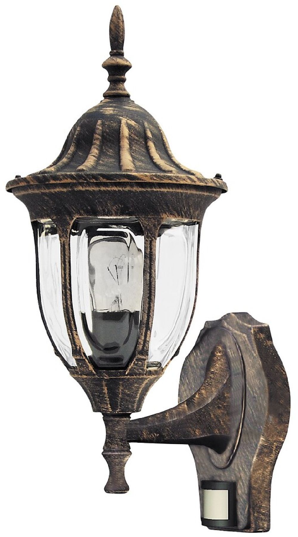 Rabalux Milano lampada da parete per esterni 1x60 W oro 8370