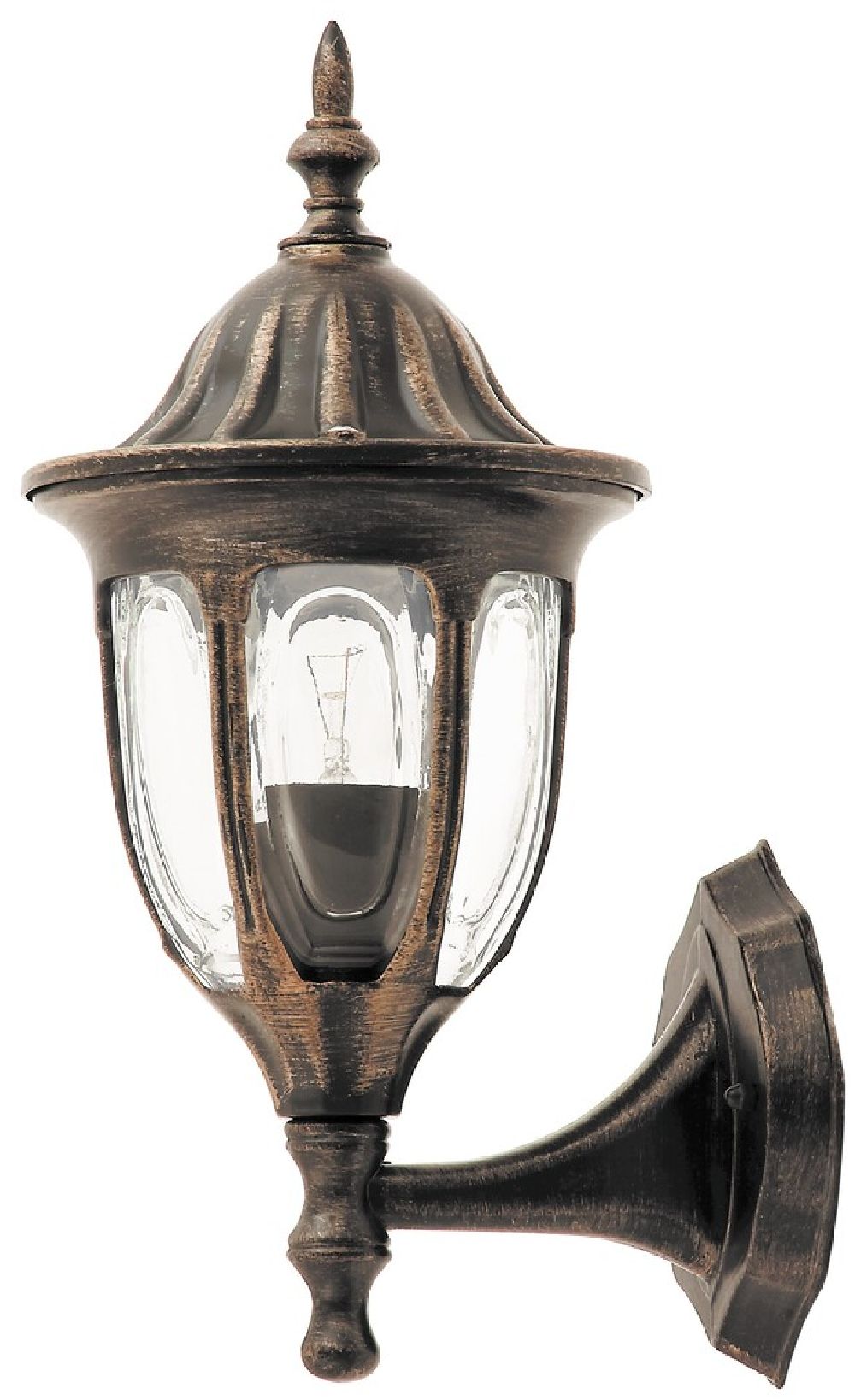 Rabalux Milano lampada da parete per esterni 1x60 W oro 8372