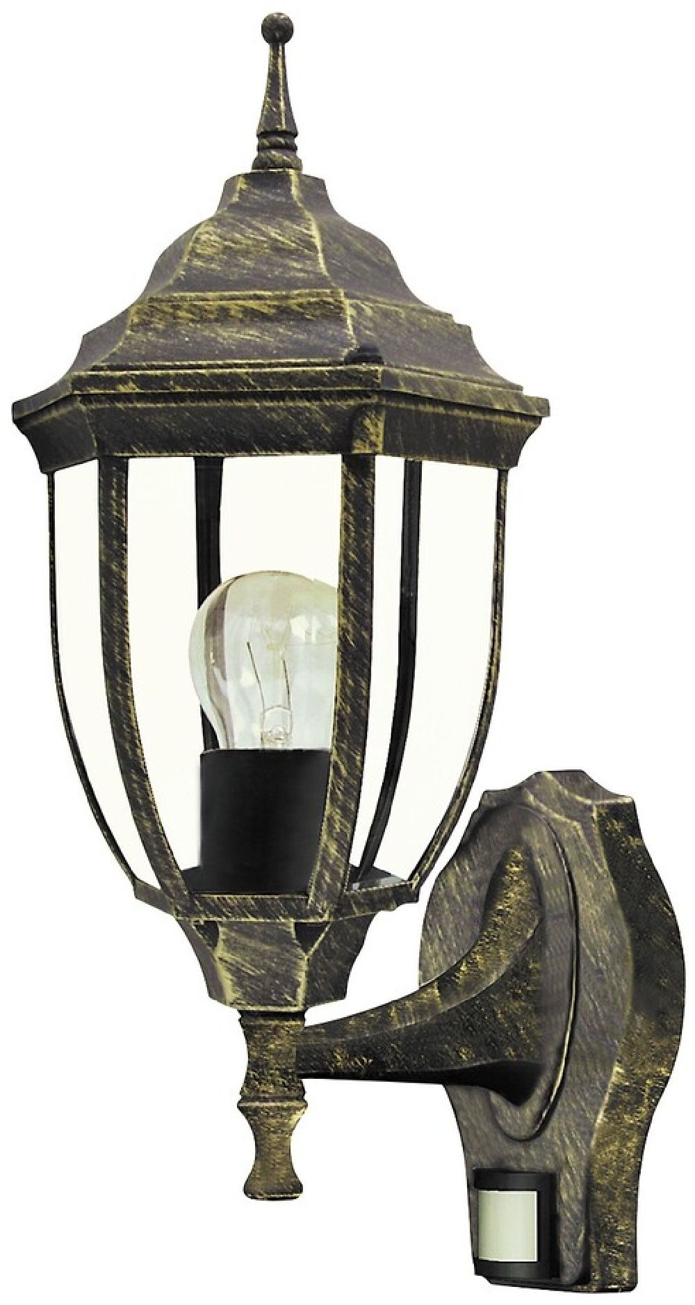 Rabalux Nizza lampada da parete per esterni 1x60 W oro 8458