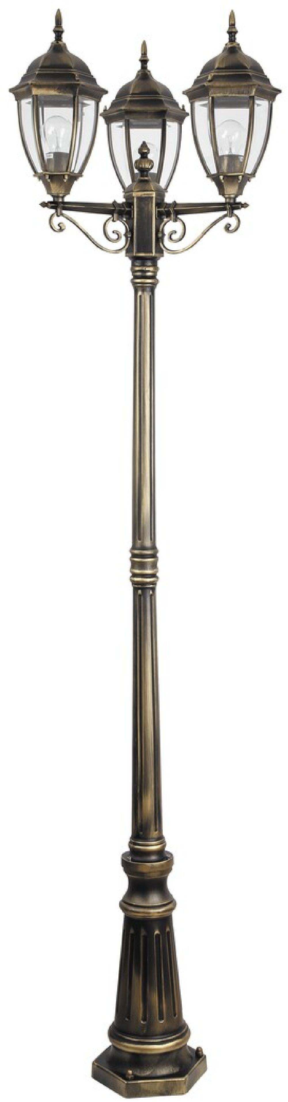 Rabalux Toronto lampada da terra per esterni 3x60 W oro 8460