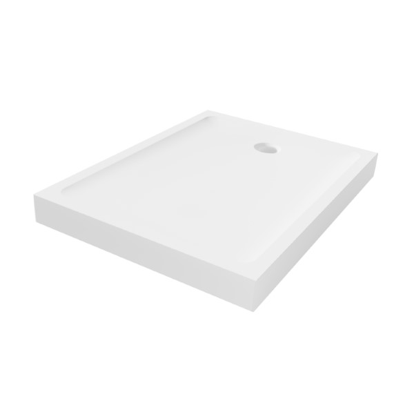 New Trendy Mild piatto doccia rettangolare 90x80 cm bianco B-0611