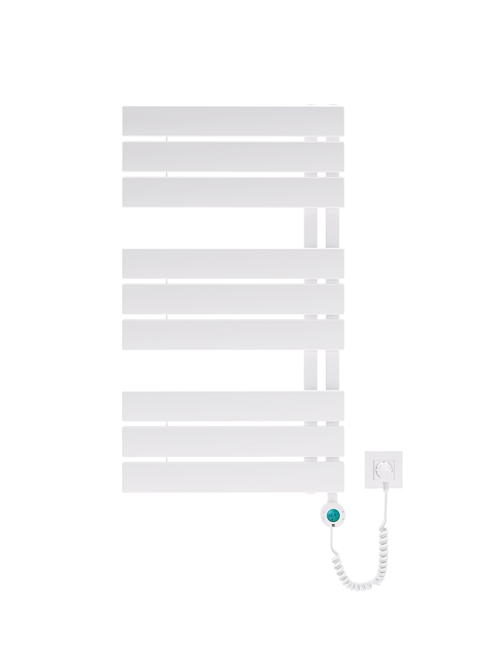 Luxrad Nobile Elektro radiatore elettrico 87x50 cm bianco NOB8705009003ERG