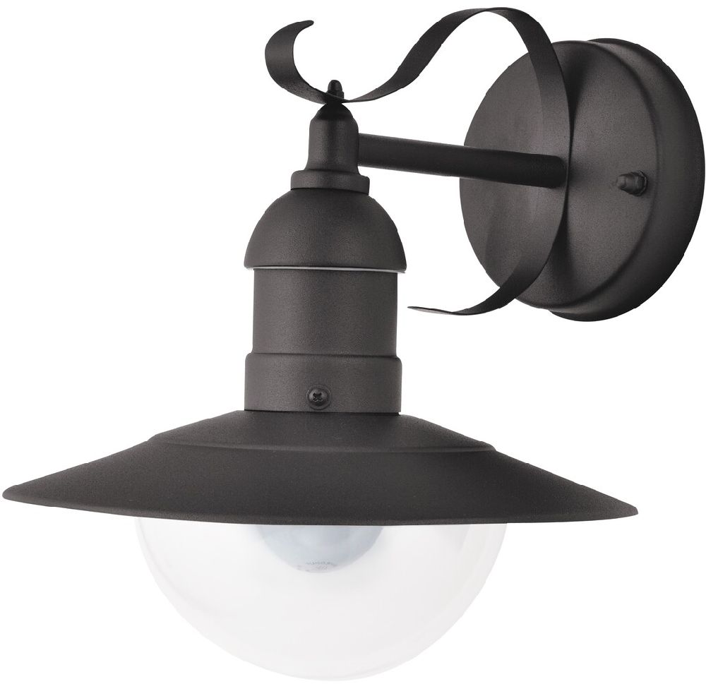 Rabalux Oslo lampada da parete per esterni 1x60 W nero 8680