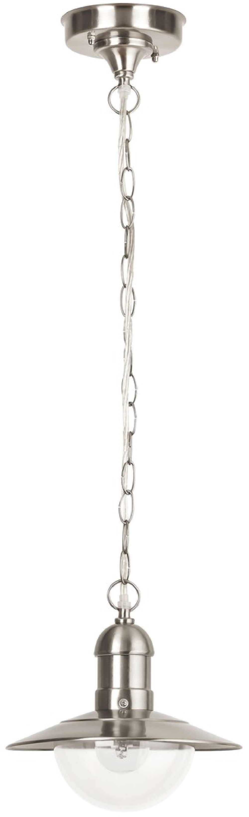Rabalux Oslo lampada sospesa per esterni 1x60 W cromo 8764
