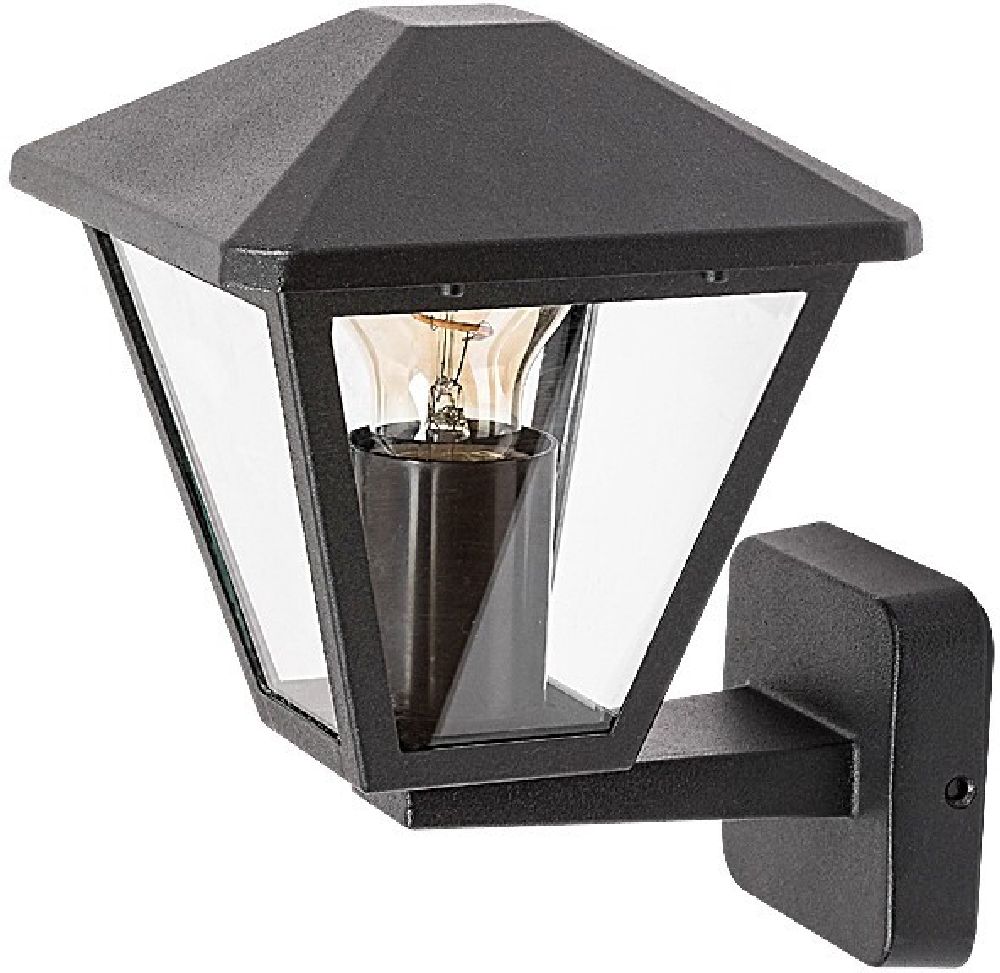 Rabalux Paravento lampada da parete per esterni 1x40 W nero 7146