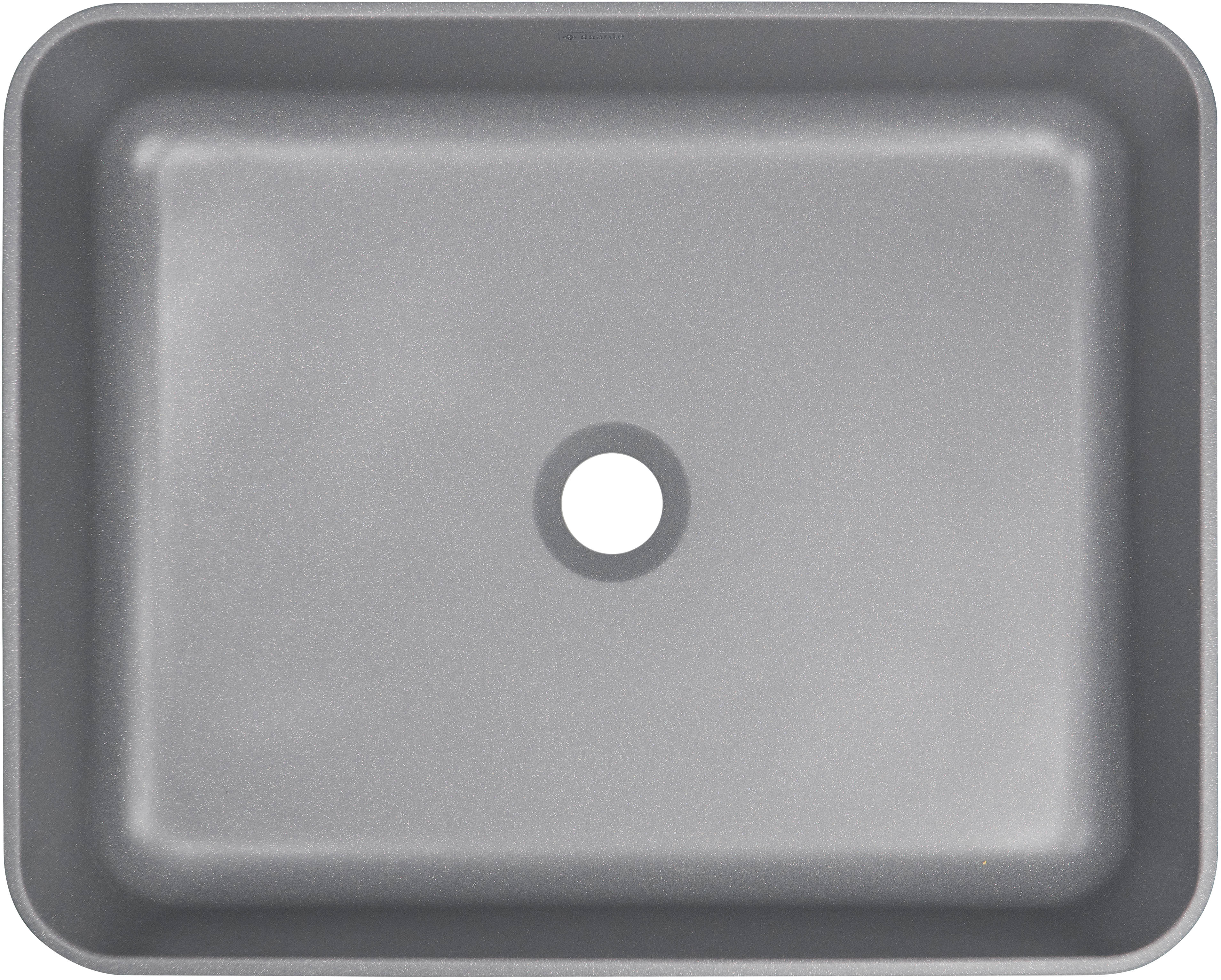 Deante Temisto lavabo 50x40 cm rettangolare da appoggio grigio/pietra CQT_SU5S