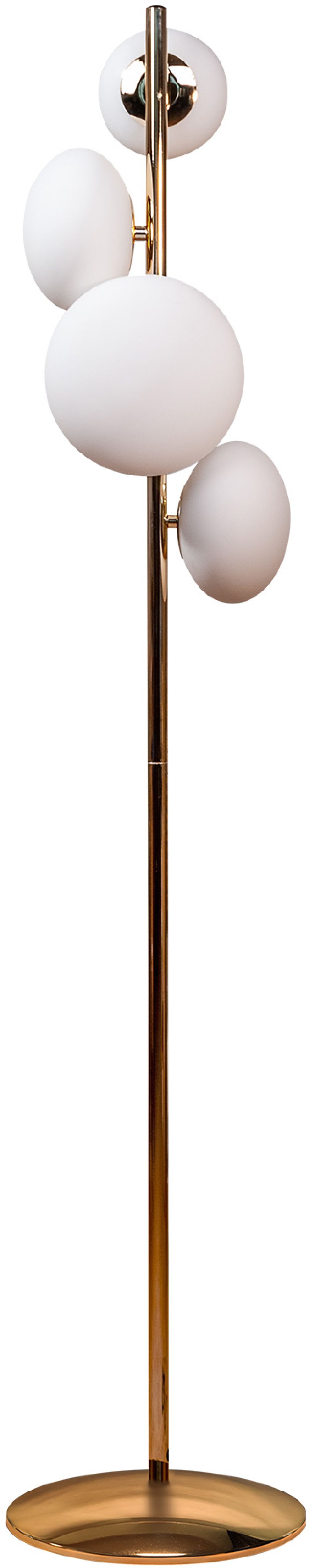 Zuma Line Omi lampada da terra 4x5 W oro 1177