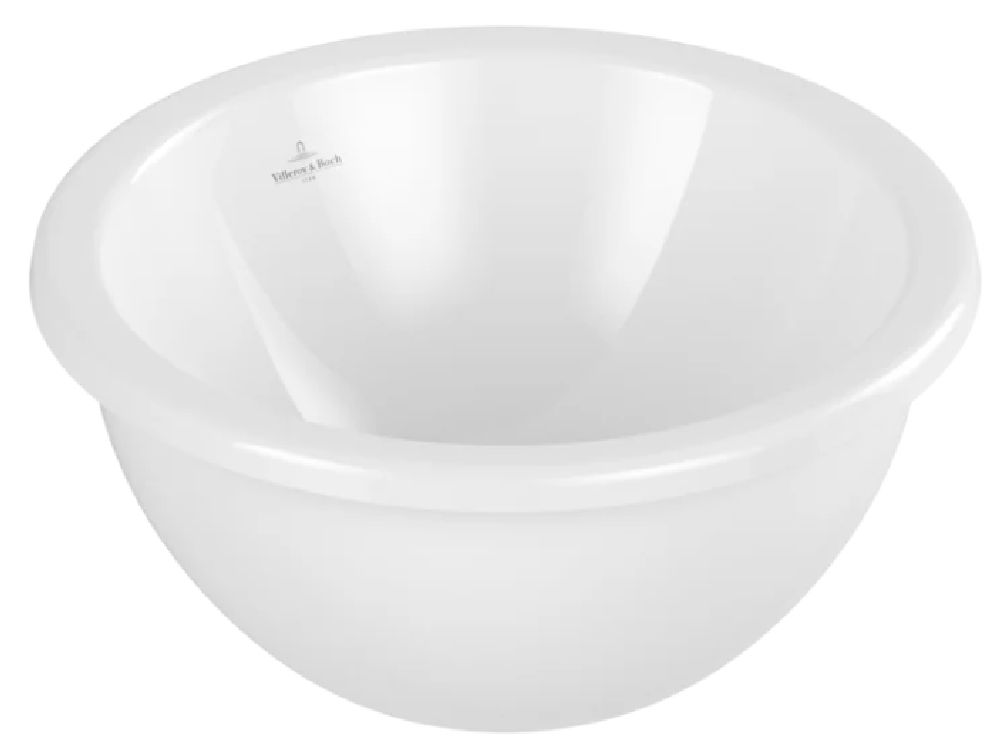 Villeroy & Boch Loop & Friends lavabo 39x39 cm rotonda da incasso bianco lucida 4A590001