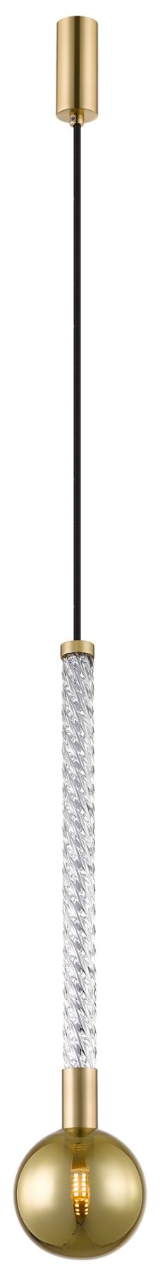Zuma Line Mida lampada sospesa 1x6 W oro-rame P0583-01A-2GHF