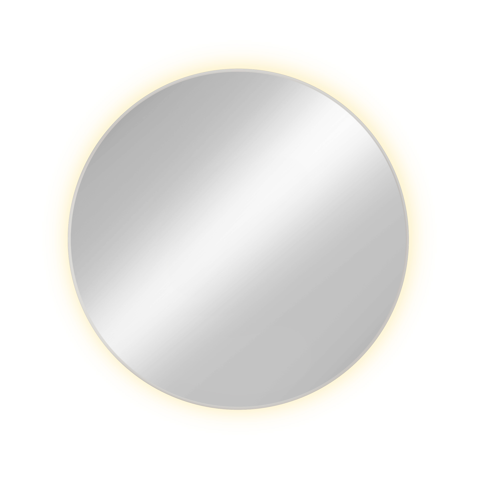 Baltica Design Tiny Border Bright specchio 60x60 cm rotonda con illuminazione bianco 5904107910390