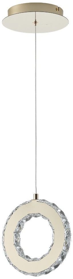 Zuma Line Girona lampada sospesa 1x10 W trasparente-oro MD3713-1-3GT