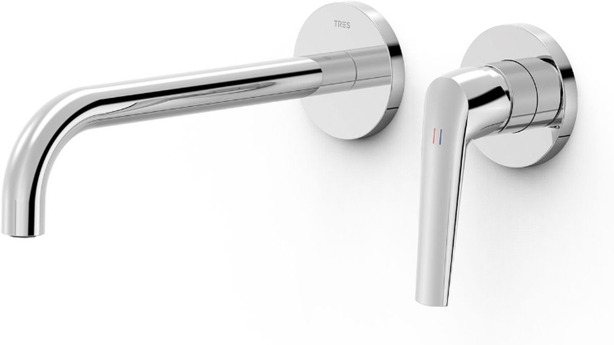 Tres Fuji rubinetto per lavabo da incasso cromo 28130022